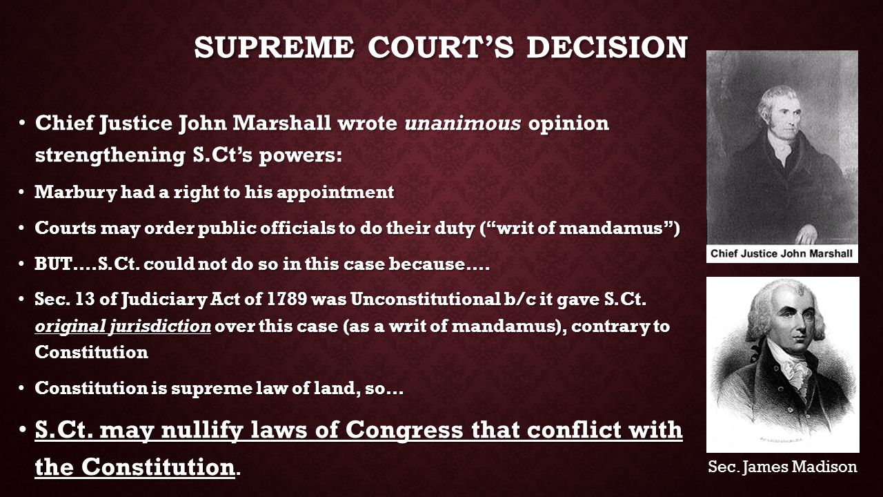 Supreme Court’s Decision