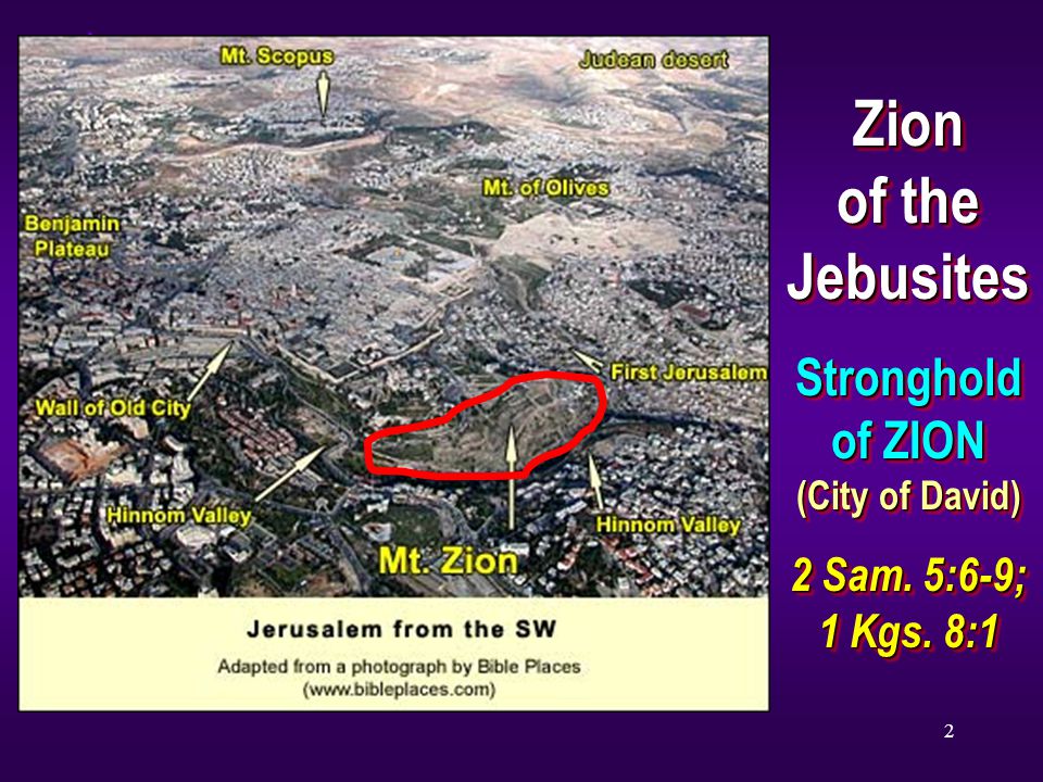 Stronghold of ZION (City of David)