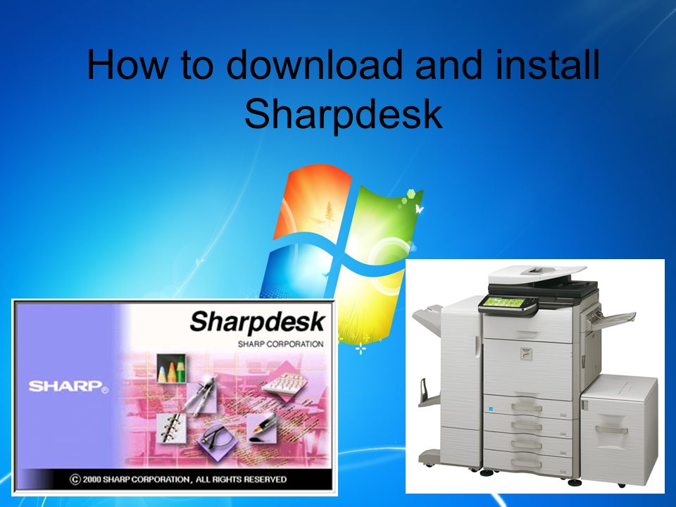 sharpdesk 3.2 user manual