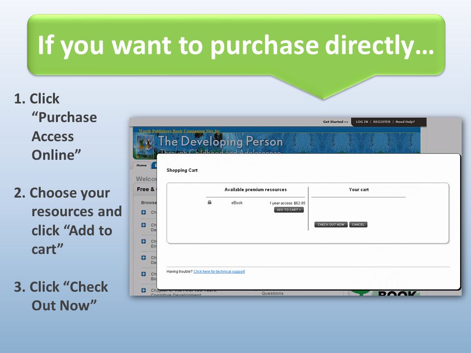 If you want to purchase directly…