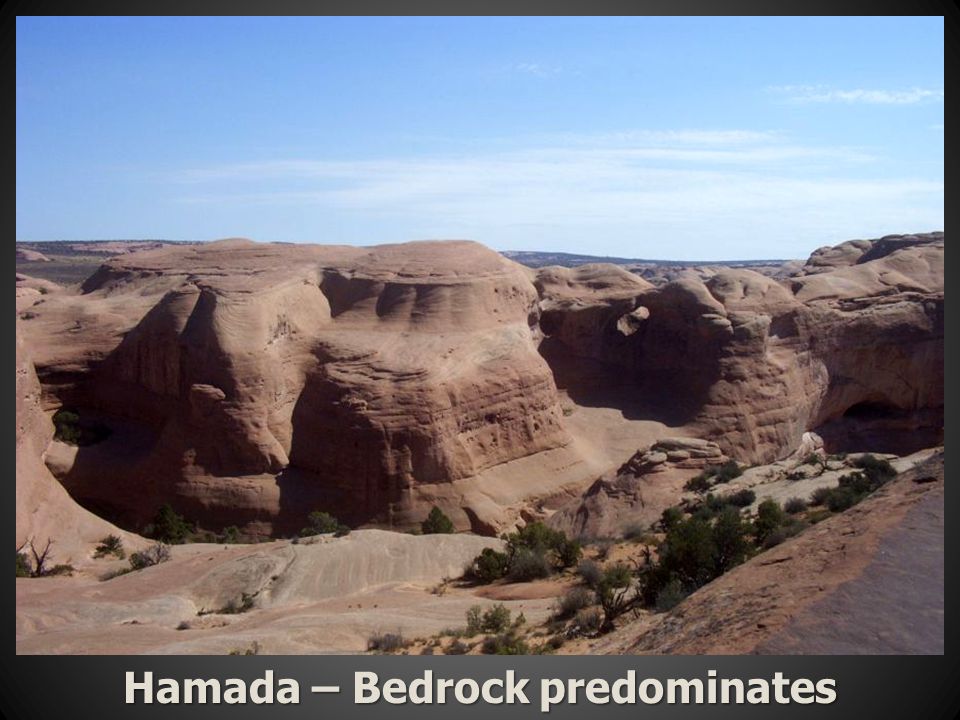 Hamada – Bedrock predominates