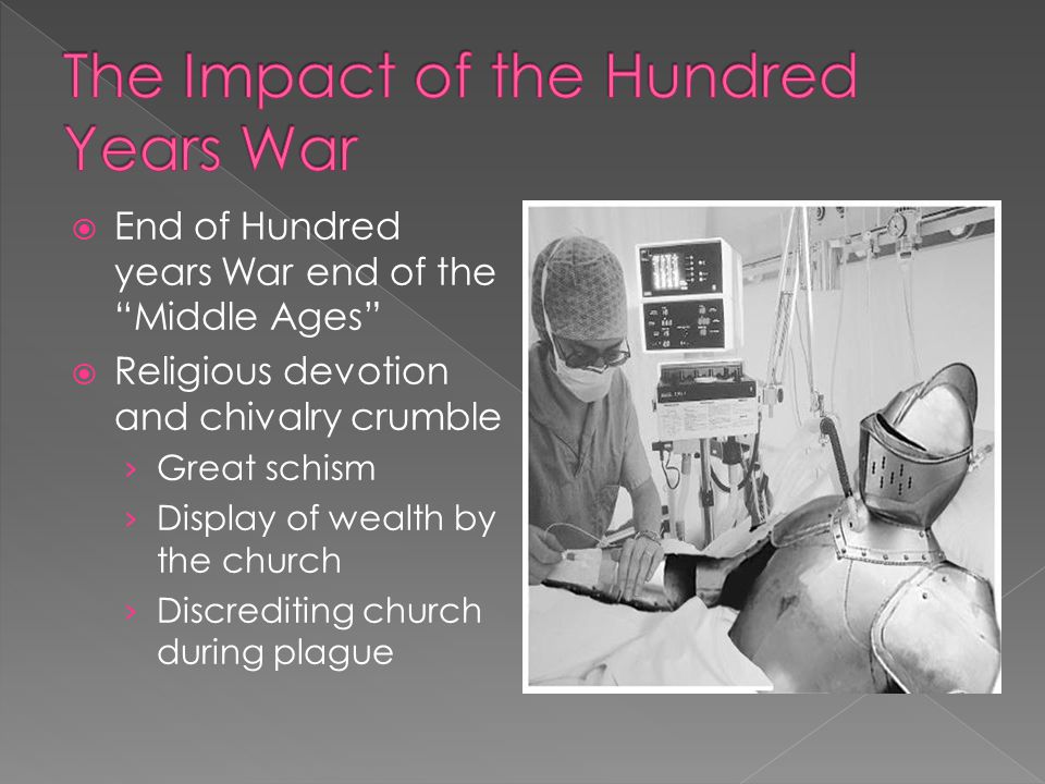 The Impact of the Hundred Years War