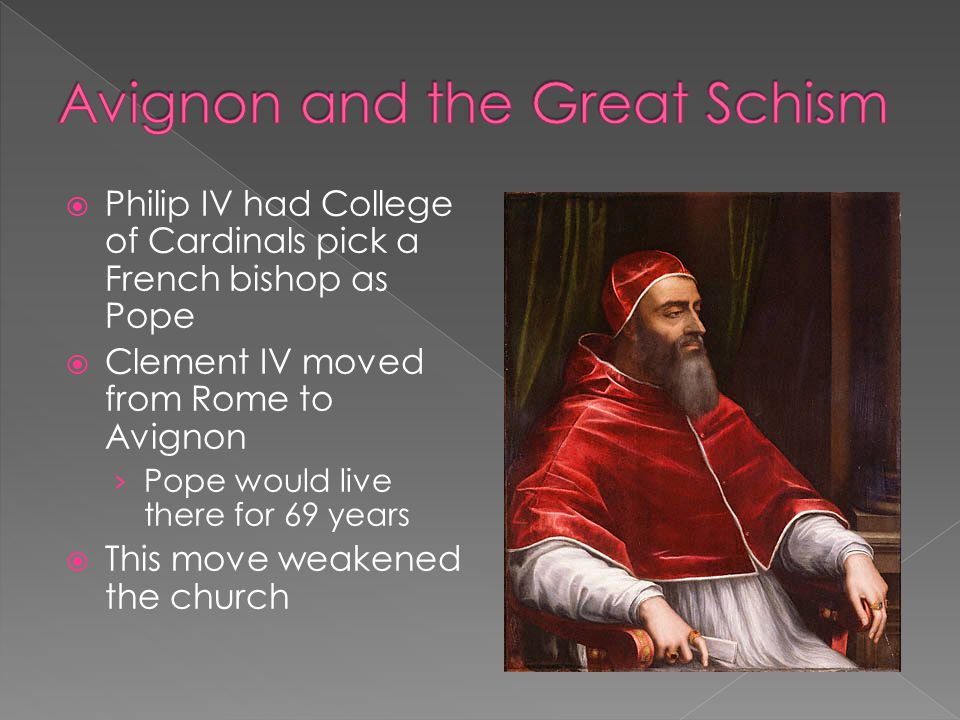 Avignon and the Great Schism