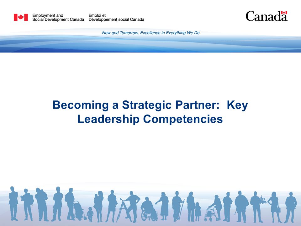 Becoming a Strategic Partner: Key Leadership Competencies