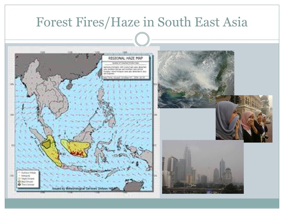 Forest Fires/Haze in South East Asia