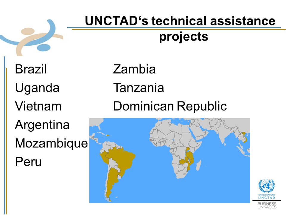 UNCTAD‘s technical assistance projects