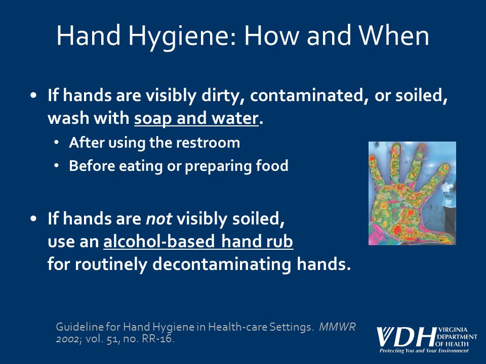 Hand Hygiene: How and When