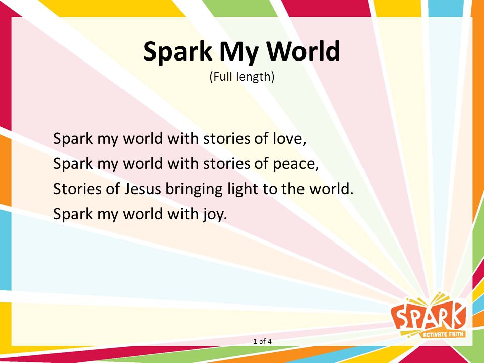Spark My World (Full length)