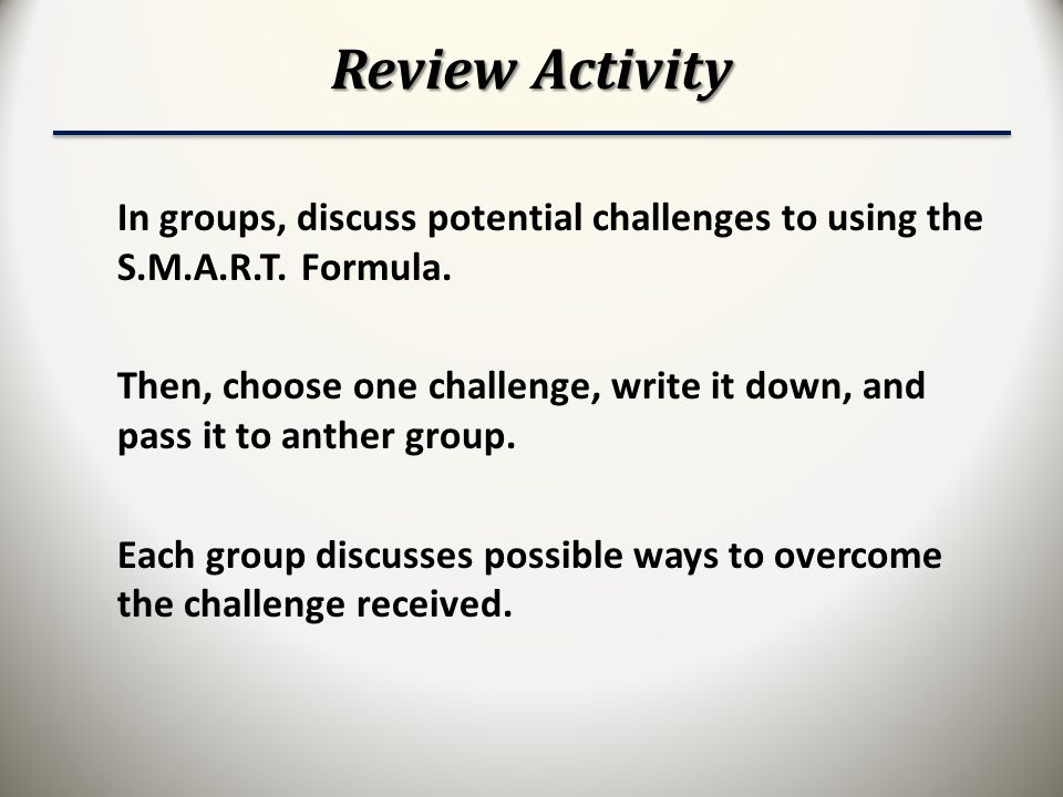 Review Activity