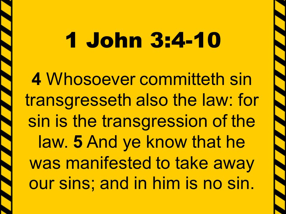 1 John 3:4-10