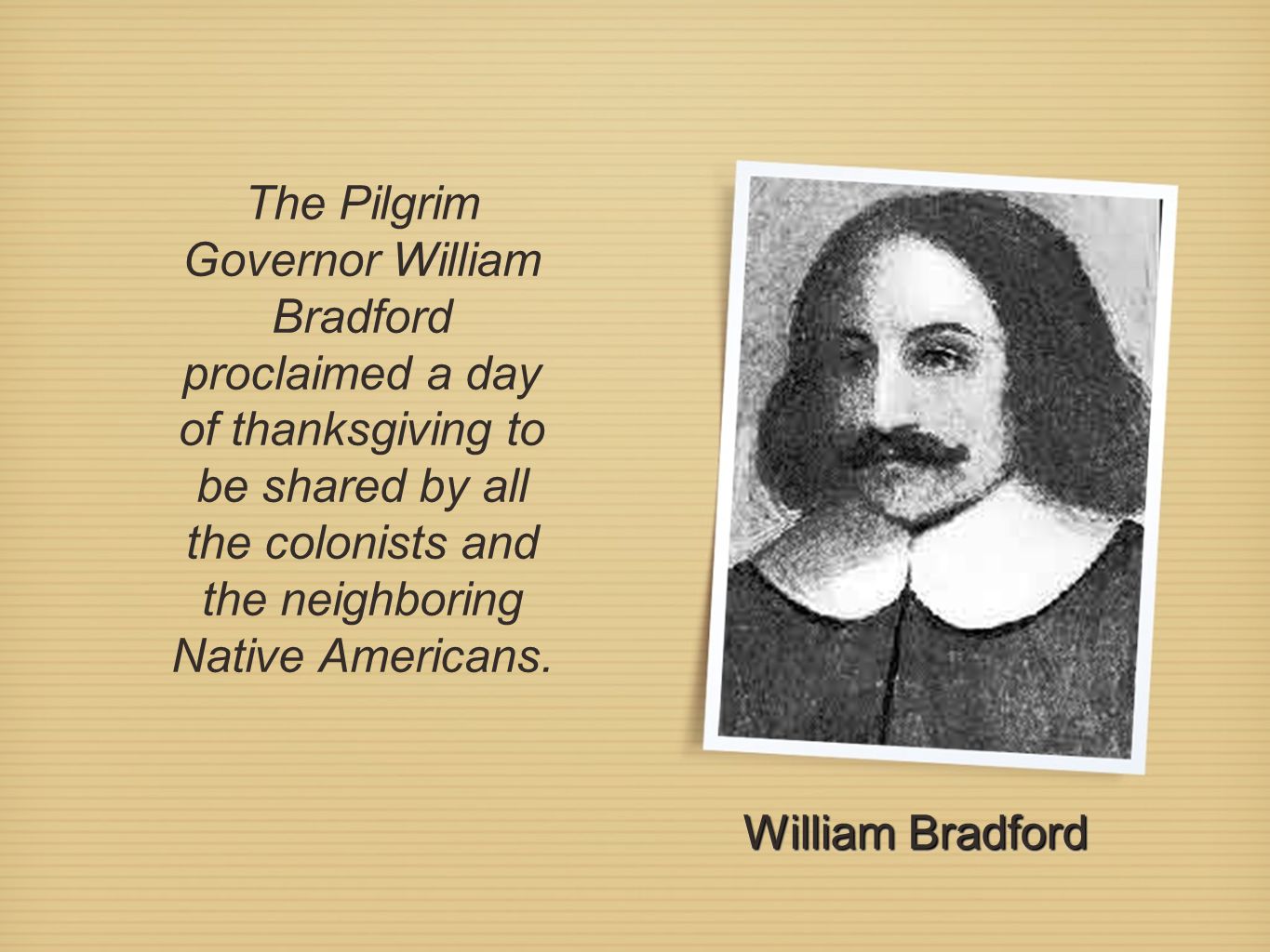 william bradford,Thomas Jefferson the story of thanksgiving