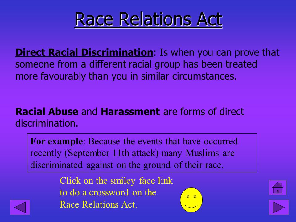Race Relations Act