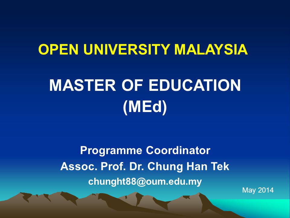 Master Of Educational Psychology Mppe Postgraduate Faculty Of Education