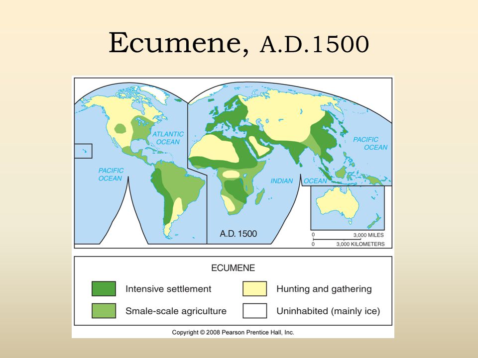 Ecumene, A.D.1500
