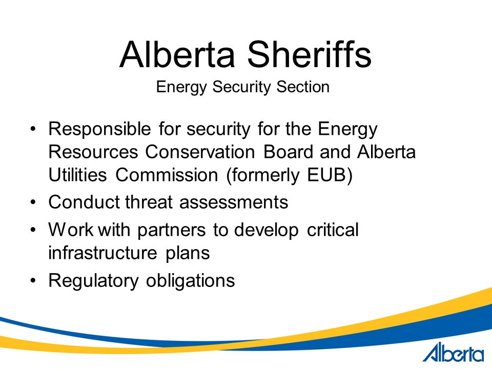 Energy Security Section