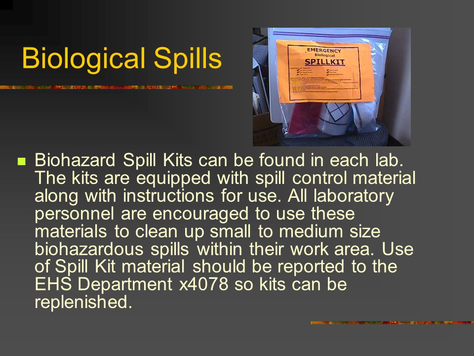 Biological Spills