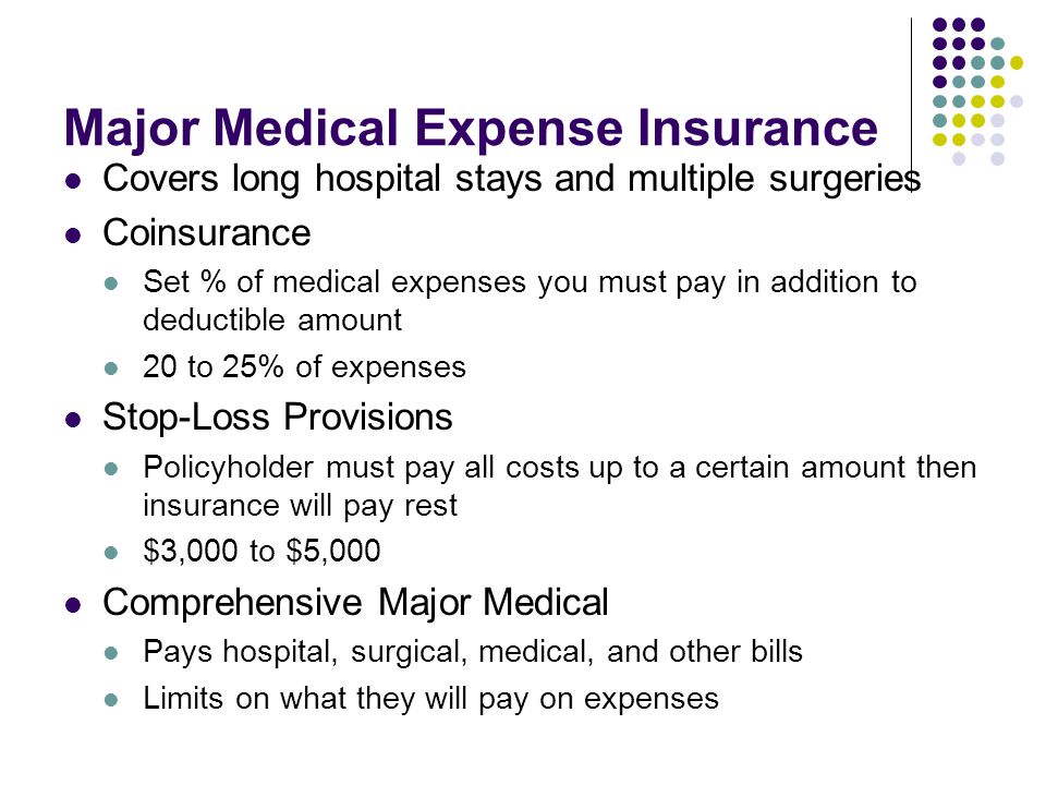 Major Medical Expense Insurance