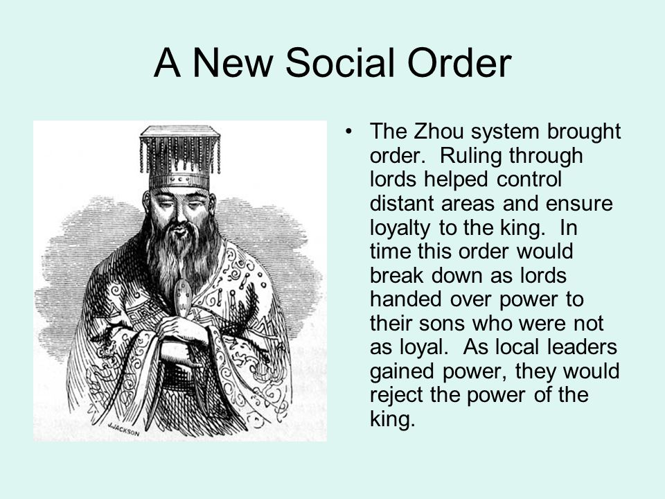 A New Social Order