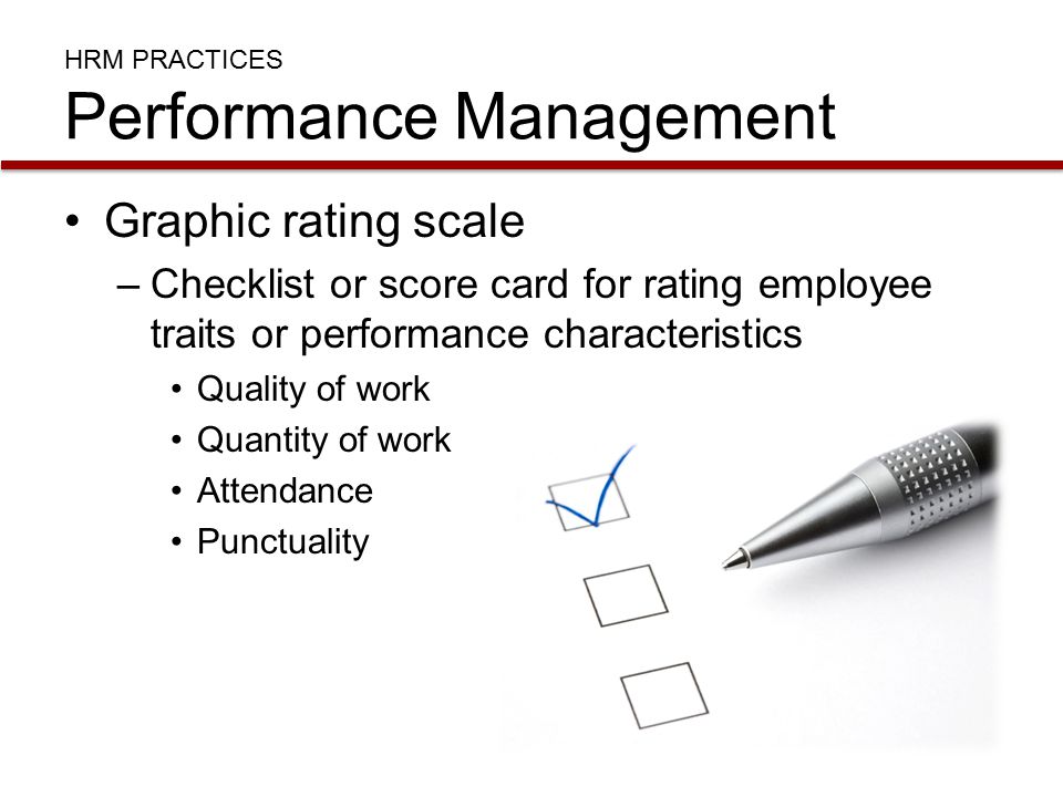 HRM PRACTICES Performance Management