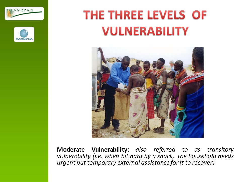 THE THREE LEVELS OF VULNERABILITY