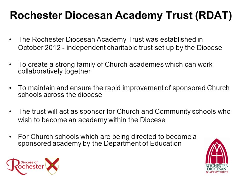 Rochester Diocesan Academy Trust (RDAT)