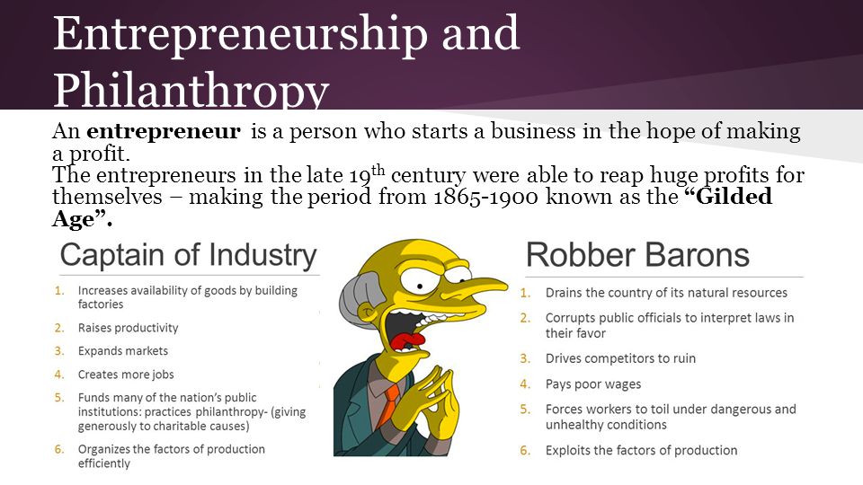 Captains of Industry (Robber Barons)