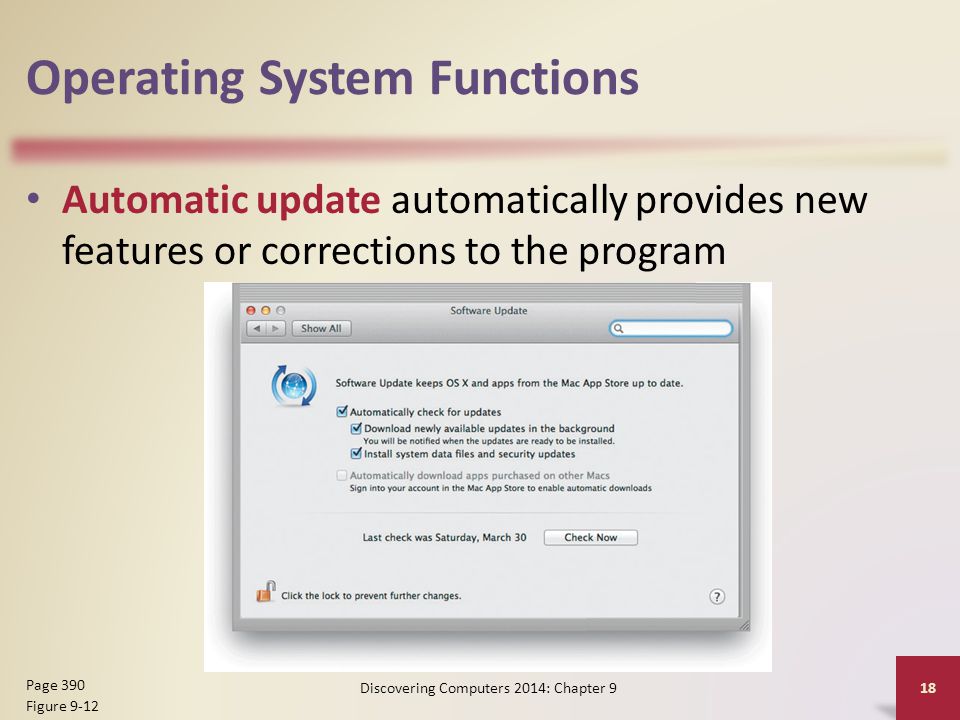 Operating System Functions