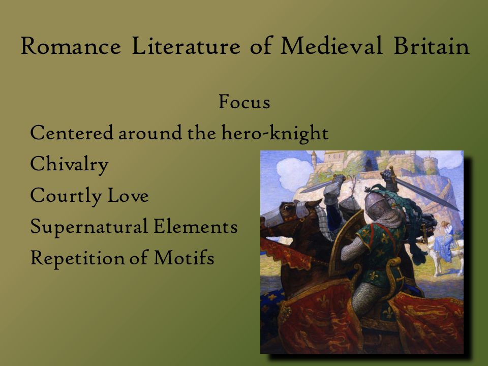 Romance Literature of Medieval Britain