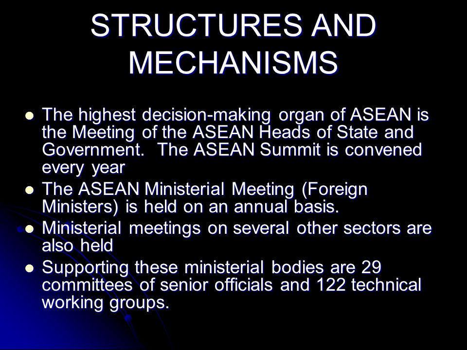 STRUCTURES AND MECHANISMS