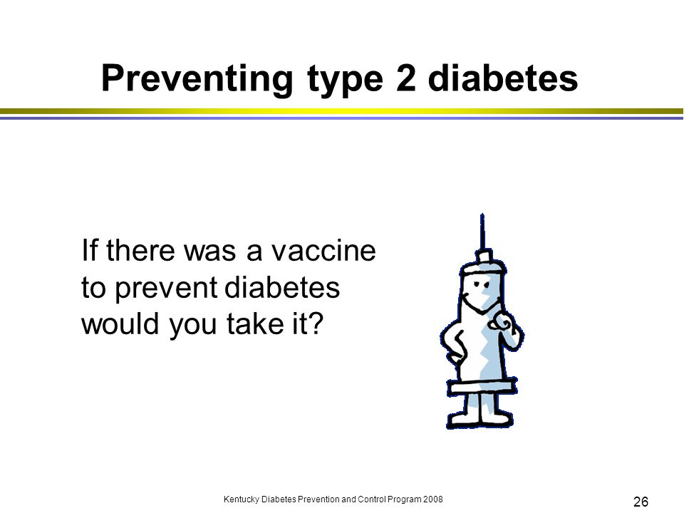 Preventing type 2 diabetes