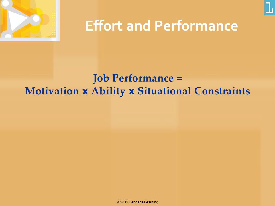 Effort and Performance