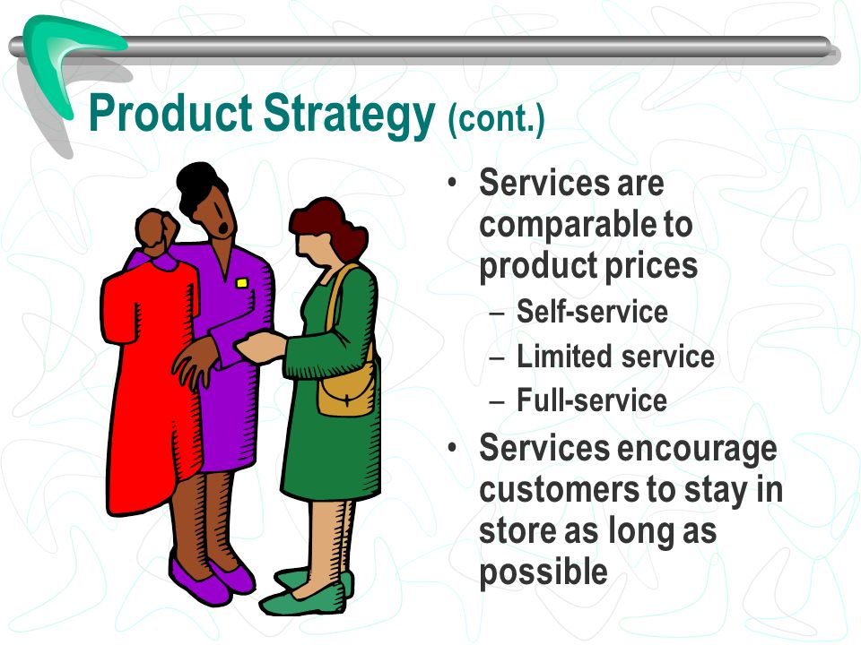 Product Strategy (cont.)