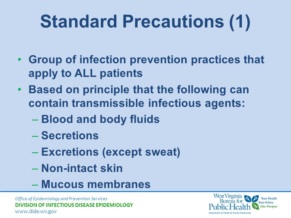 Standard Precautions (1)