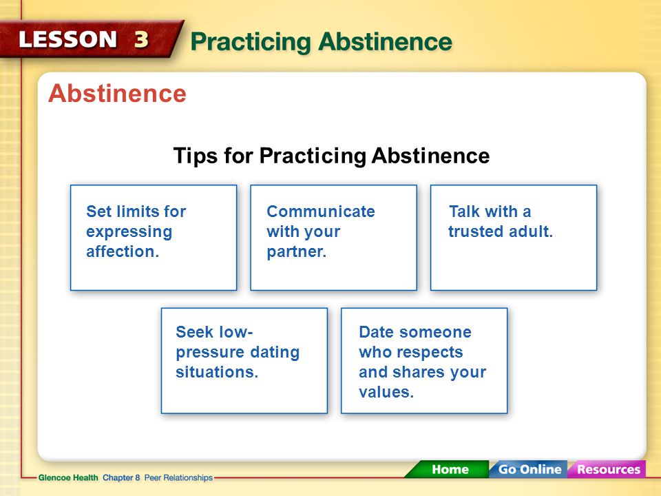 Tips for Practicing Abstinence