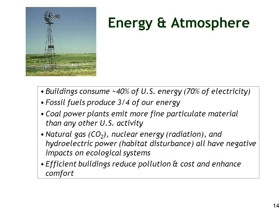 Energy & Atmosphere 17 possible points