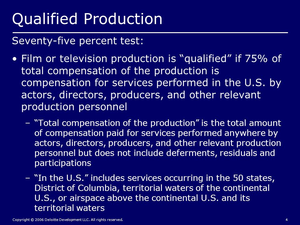 Production Cost Limit The revised § 181 only applies:
