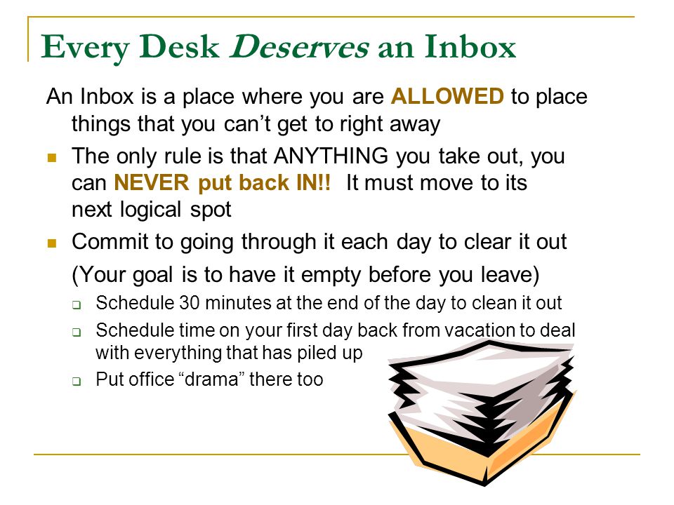 Every Desk Deserves an Inbox
