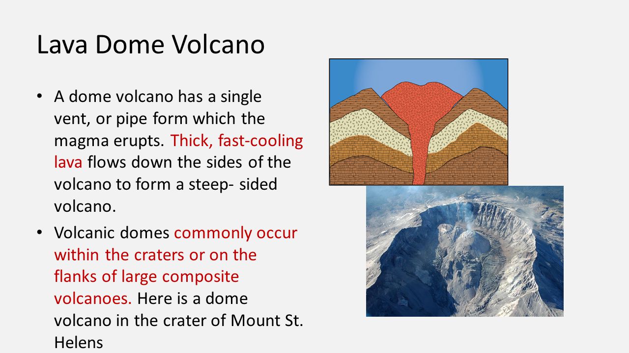 Lava Dome Volcano