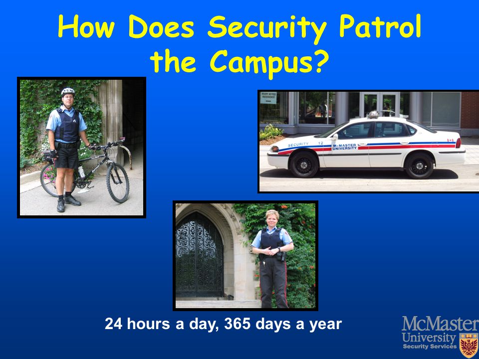 How Does Security Patrol the Campus
