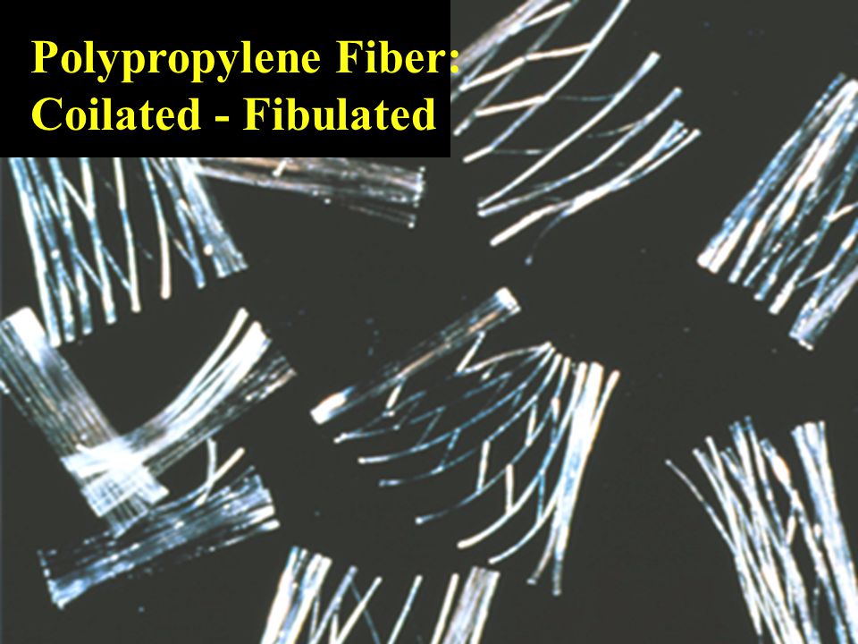 Polypropylene Fiber: Coilated - Fibulated