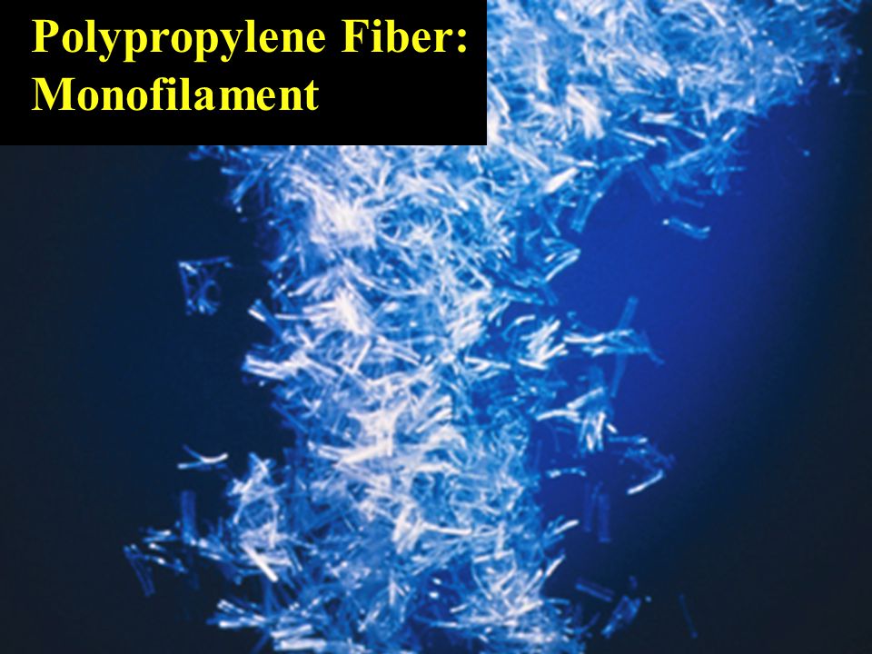 Polypropylene Fiber: Monofilament