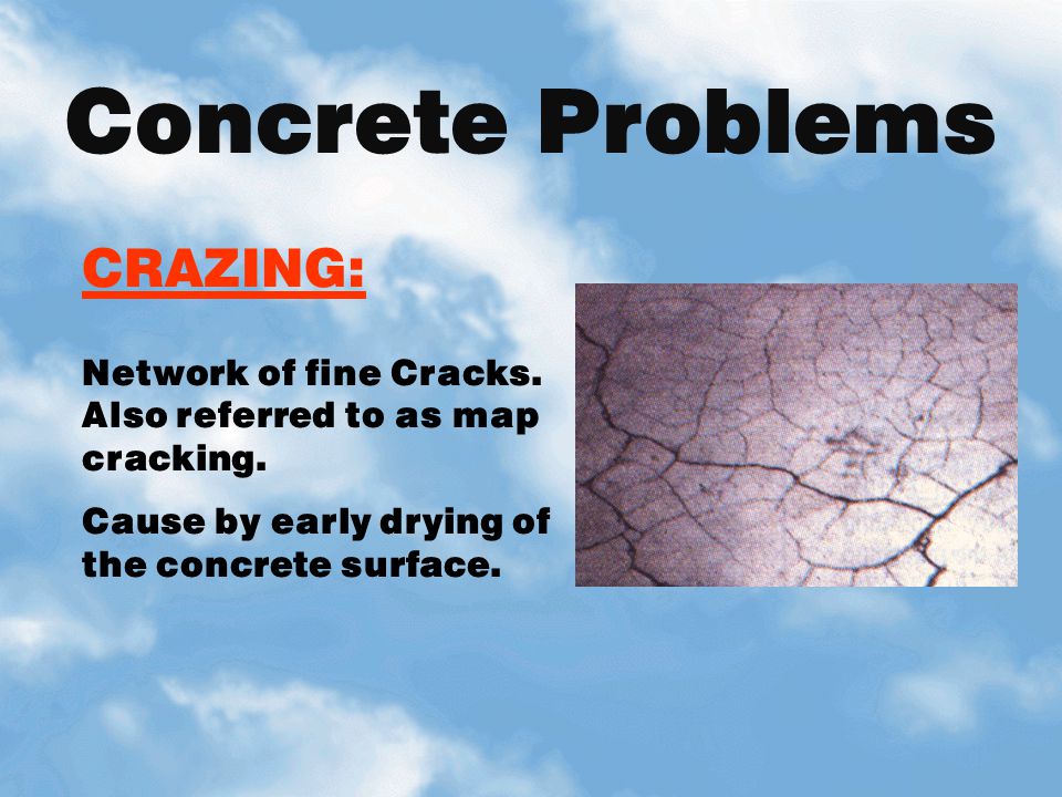 Concrete Problems CRAZING: