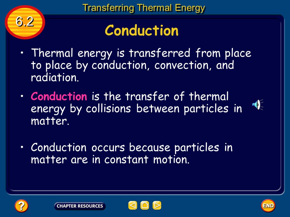 Transferring Thermal Energy