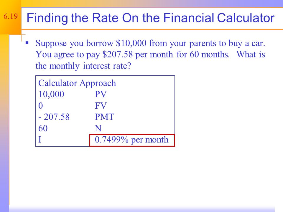 Annuity – Finding the Rate Without a Financial Calculator