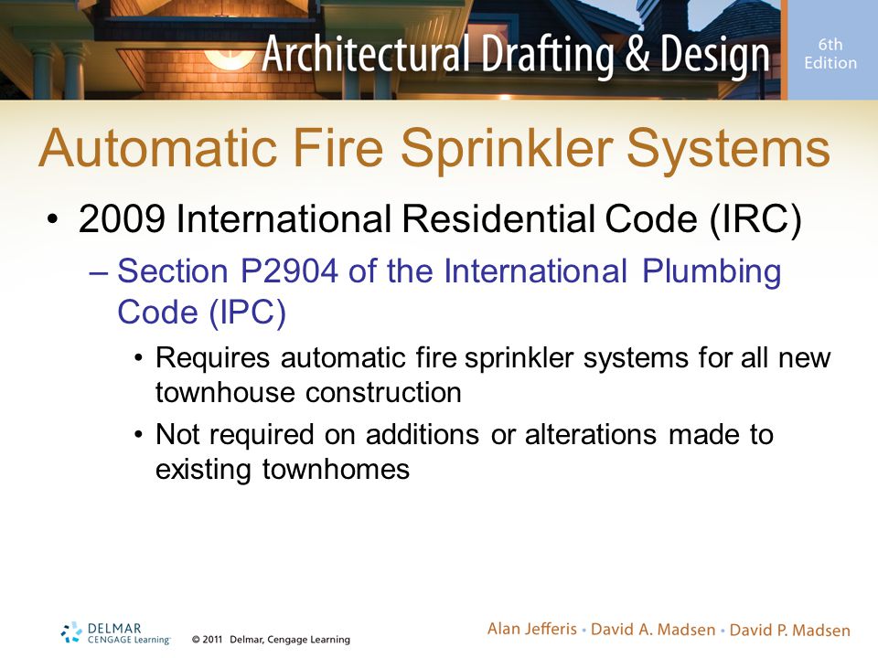 Automatic Fire Sprinkler Systems