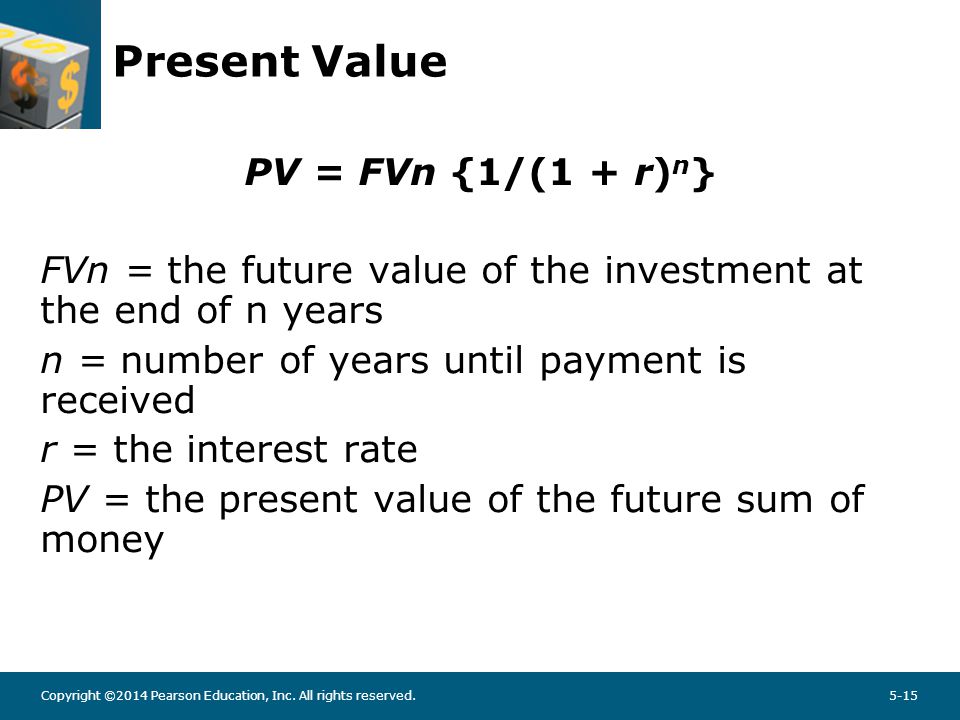 PV example What will be the present value of $500 to be received 10 years from today if the discount rate is 6%