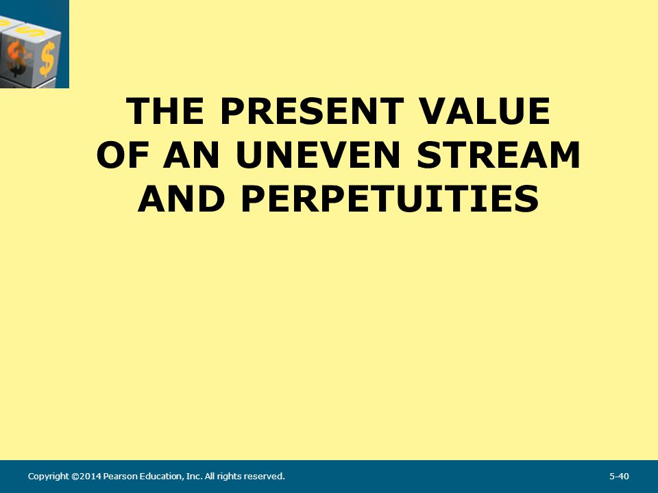 The Present Value of an Uneven Stream