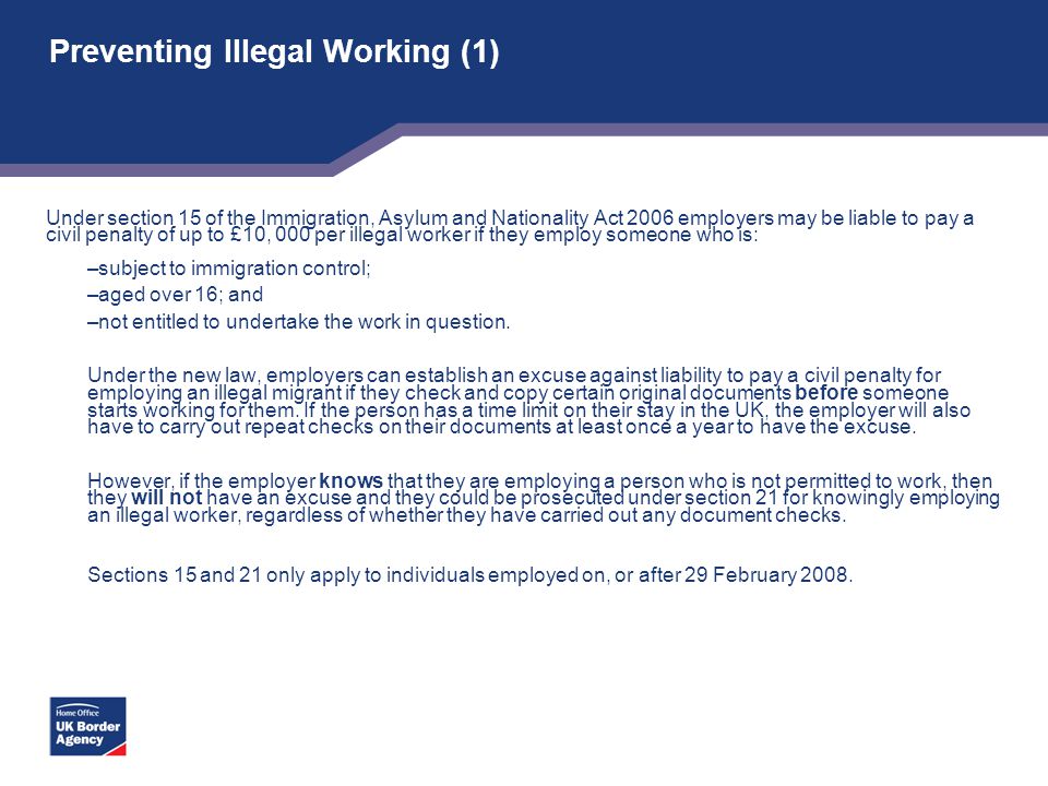 Preventing Illegal Working (1)