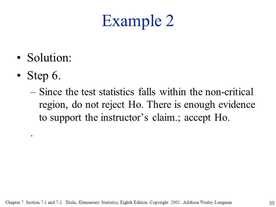 Example 2 Solution: Step 6.
