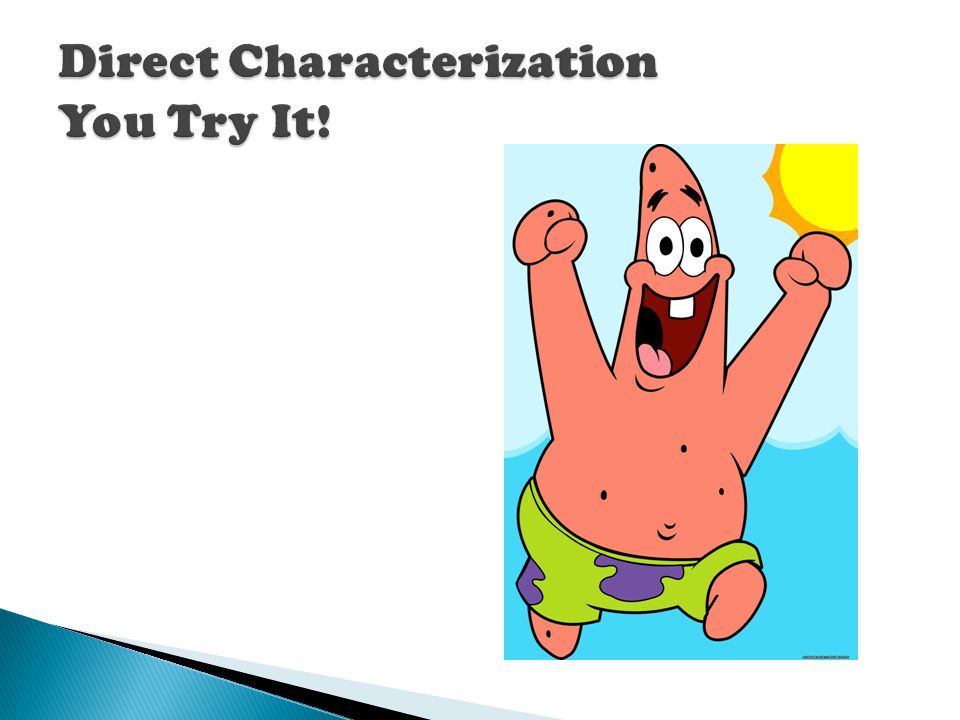Direct Characterization You Try It!